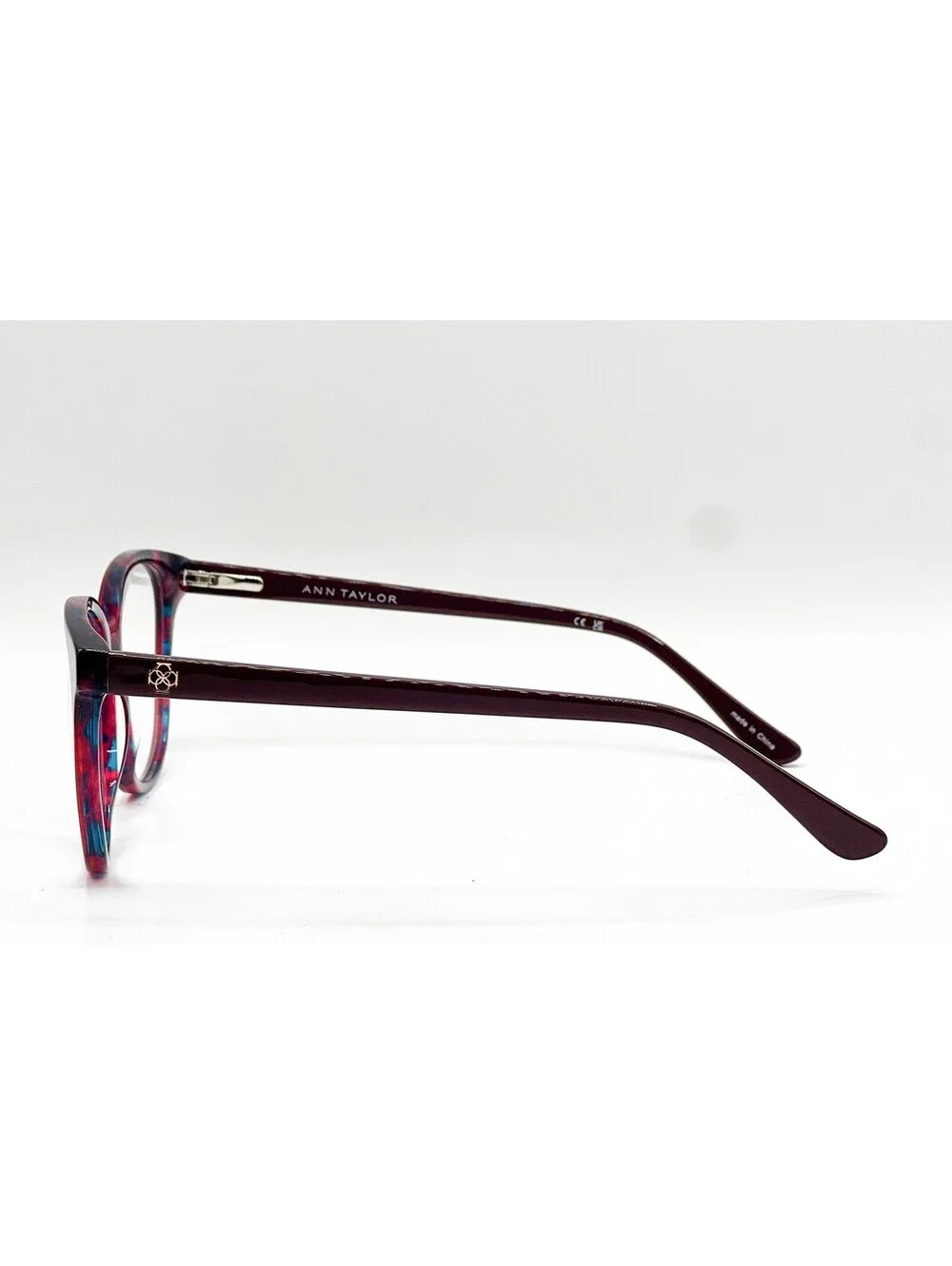 Ann Taylor At328 C04 Mulberry Marble Authentic Eyeglasses 53-17-135